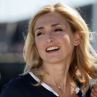 L'actrice et productrice de cinéma Julie Gayet le 15 septembre 2018 à La Rochelle pendant le festival de fiction télévisée.