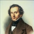 Felix Mendelssohn, compositeur, pianiste et organiste, chef d’orchestre (Hambourg 1809 - Leipzig 1847)