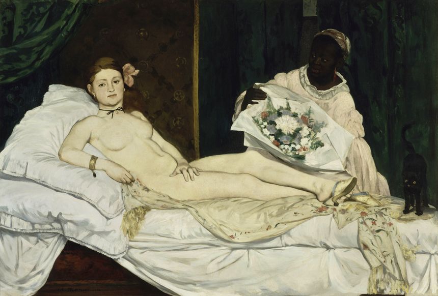 Olympia, d'Edouard Manet, 1863