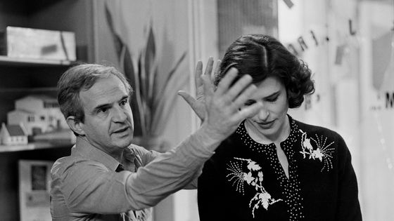 François Truffaut dirige Fanny Ardant sur le tournage de Vivement Dimanche ! ©Getty - William Karel / Sygma