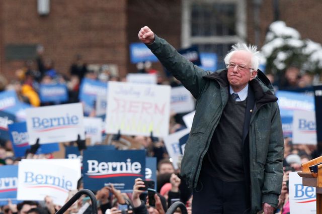 Bernie Sanders a choisi un public d'étudiants pour son premier meeting de campagne en mars 2019 au Brooklyn College