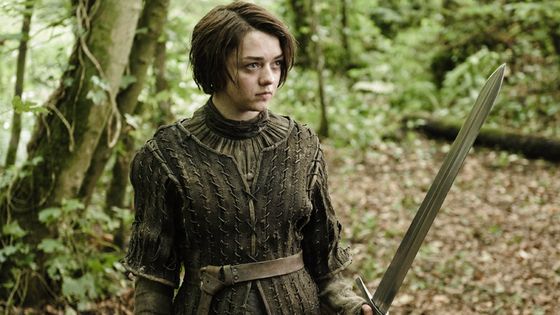 Arya Stark dans "Game of Thrones" - Copyright HBO