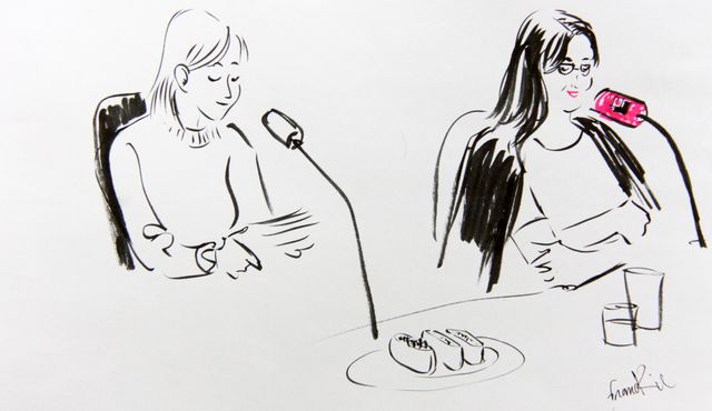 Elvira Masson et Chihiro Masui