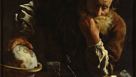 Archimède par Domenico Fetti, 1620 - Musée Alte Meister, Dresde