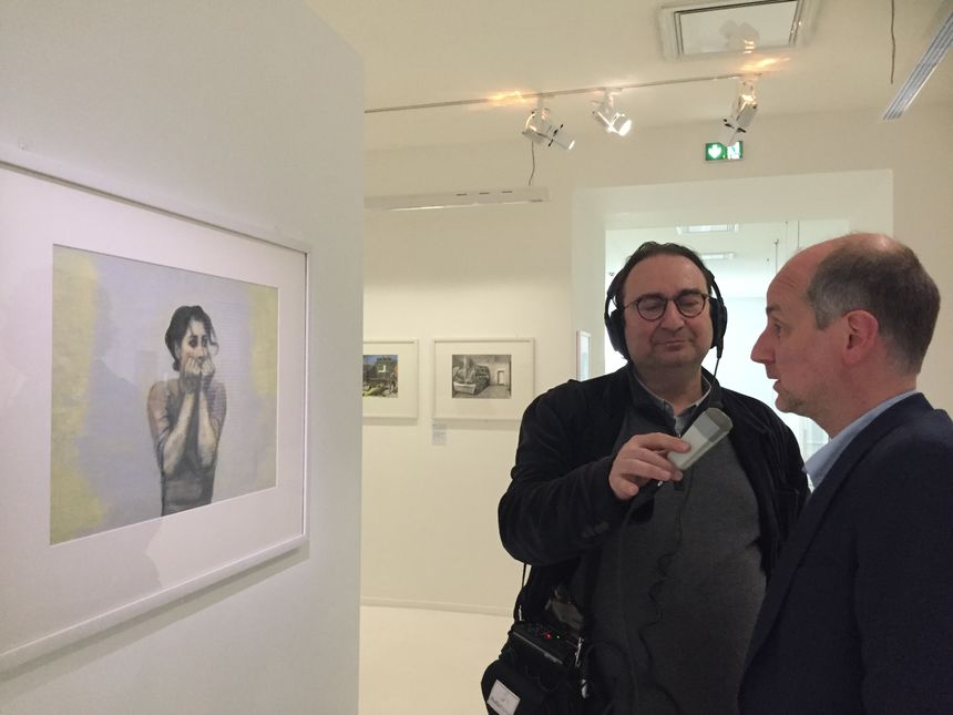 Blutch au micro de François Angelier