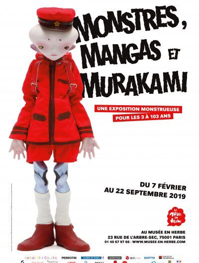 L’exposition Monstres, Manga et Murakami propose un parcours interactif permettant de découvrir en s’amusant les yôkai, créatures surnaturelles issus du folklore japonais.