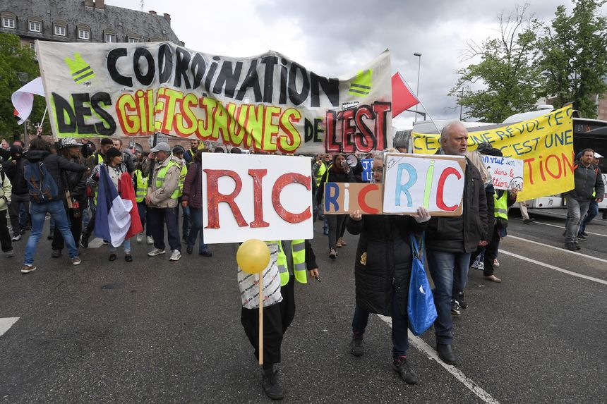 Acte XXIV des "gilets jaunes" à Strasbourg