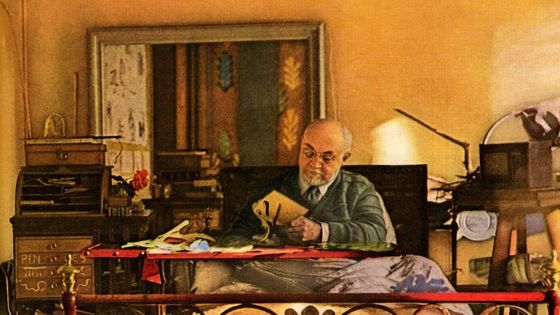 Henri Matisse en 1949 (Vogue) ©Getty - Photo by Clifford Coffin/Condé Nast via Getty Images