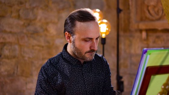 Le claveciniste Bertrand Cuiller, juillet 2018 ©Radio France - Guillaume Decalf