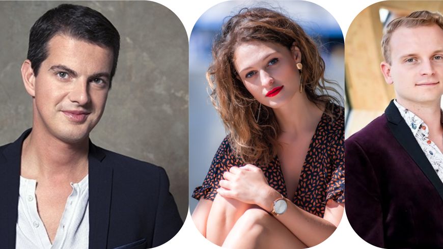 Philippe Jaroussky, Marine Chagnon et Augustin Chemelle