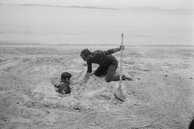 Anna Karina, Jean-Paul Belmondo et Jean-Luc Godard sur le tournage de Pierrot le fou