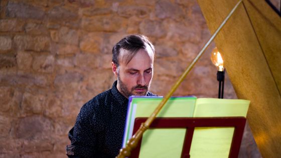 Le claveciniste Bertrand Cuiller, juillet 2018 ©Radio France - Guillaume Decalf