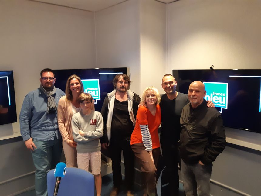 Marie Dauphin en projet avec une école de le Marne