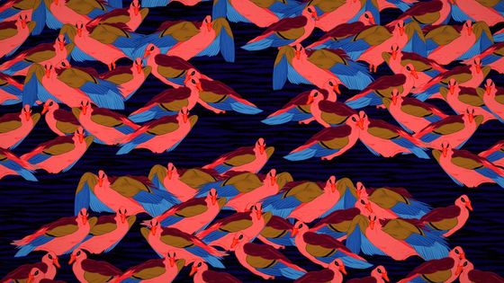 Happy, film d'animation 2D et papier écrit et réalisé par Alice Saey, 2017, 6 minutes. Clip réalisé pour Mark Lottermann - Alice Saey / Miyu distribution
