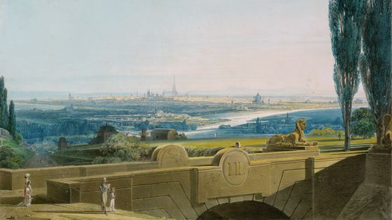 Vue de Vienne après 1810 / 1816, Johann Nepomuk Hummel : Création de son ''Septuor op 74'' - Musicopolis ©Getty - Imagno