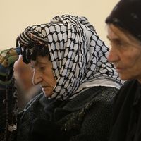 Chrétiens irakiens assistant à une messe de Noël dans une église à Beyrouth (décembre 2010.