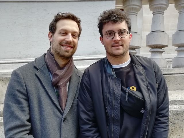 Quentin et Tanguy, deux cousins parisiens, fans de PNL depuis plusieurs années.