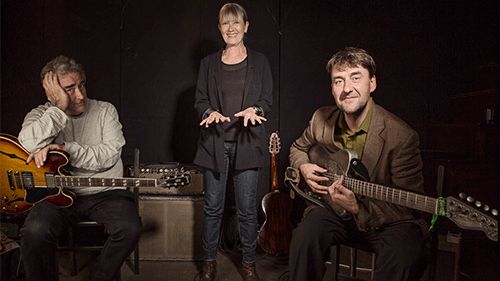 Fred Frith, Christine Wodrascka et Jean-Yves Evrard