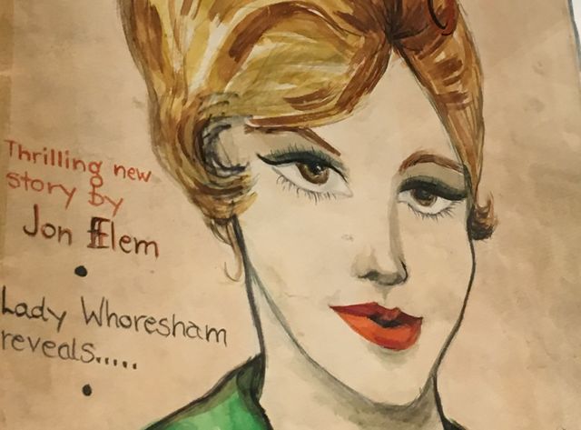 Couverture d'un comics de jeunesse de Posy Simmonds au PULP en 2019