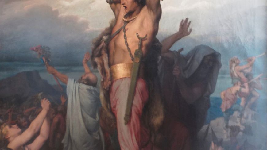 Vercingétorix appelant les Gaulois à la défense d'Alaise