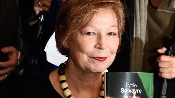 Lydie Salvayre, Goncourt 2014 pour "Pas pleurer" ©AFP - ERIC FEFERBERG