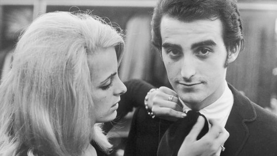 Dick Rivers et son épouse Micheline David et son épouse en 1965. - Gamma-Keystone via Getty Images