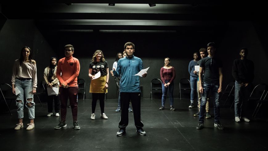 Sur la scène du Théâtre du Nord à Lille