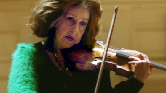 La violoniste Ida Haendel au Boston Symphony Hall ©Getty - David L Ryan/The Boston Globe