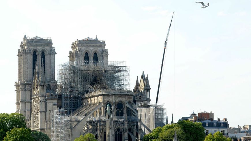 Notre-Dame de Paris, après l'incendie