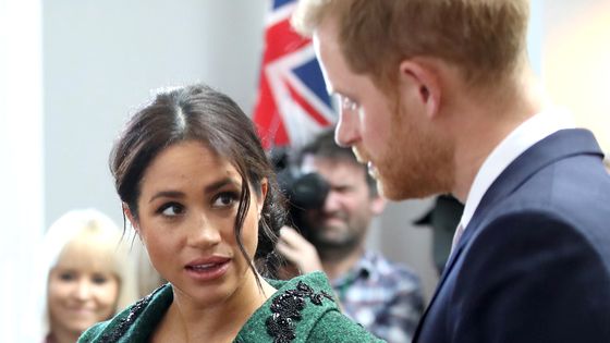 Megan Markle, duchesse du Sussex, et le prince Harry, duc du Sussex, le 11/03/2019. ©AFP - Chris Jackson / POOL
