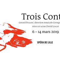 Visuel Trois Contes de Gérard Pesson à l'Opéra de Lille