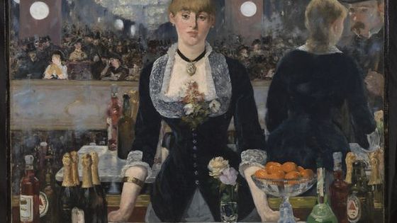 Edouard Manet. Un bar aux Folies-Bergère, 1882 - The Courtauld Gallery, London (Samuel Courtauld Trust)