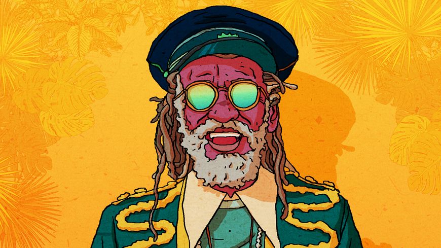 Le single "Malcolm X" par Inna de Yard, feat. Winston McAnuff (détail)