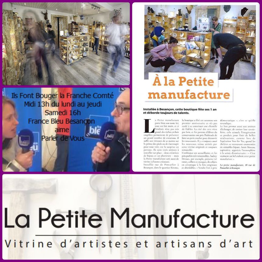 la petite Manufacture Besançon ils font Bouger la Franche Comté