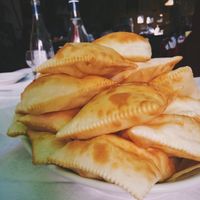 Torta Frita, spécialité italienne d'Emilie-Romagne.
