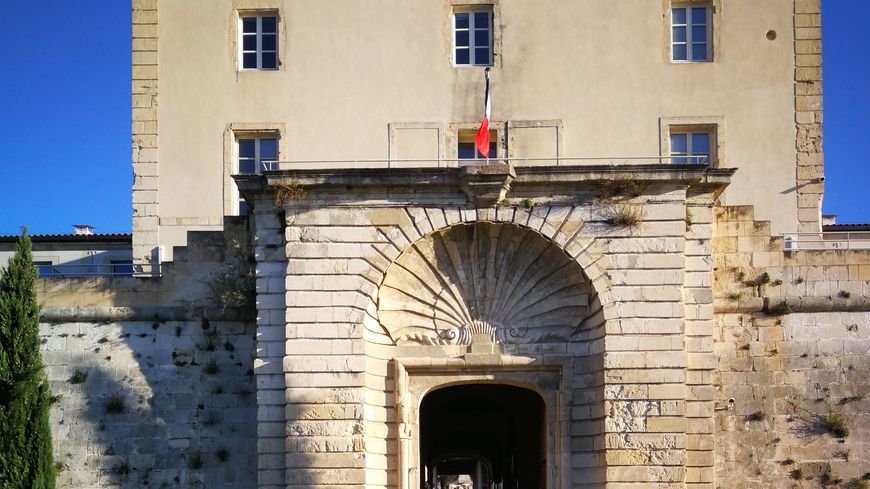 Porte à la coquille du Fort Vauban