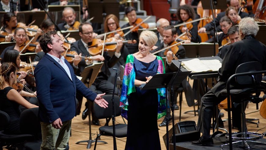 Michael Spyres, Joyce DiDonato et John Nelson, accompagnés par l'Orchestre philharmonique de Strasbourg