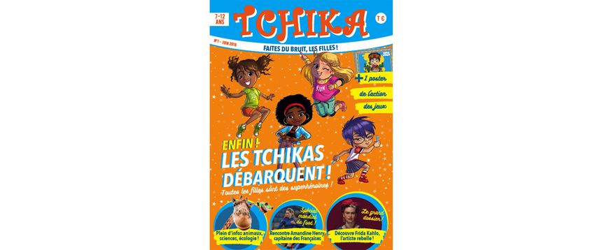 Couverture du premier numéro de Tchika