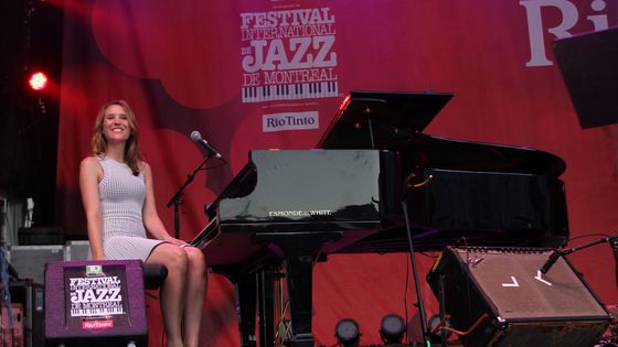 Sarah McKenzie au Festival international de jazz de Montréal en 2018 ©Getty - Roberta Parkin