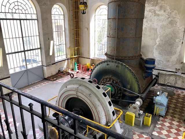 Centrale hydroélectrique de Romanche Gavet, Isère.