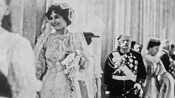 Mariage de Marie Bonaparte, 1927 - Agence Rol-BnF via wikimedia commons