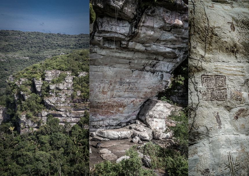 Peintures rupestres de Nueva Tolima