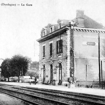 Gare de Neuvic au début des années 1900