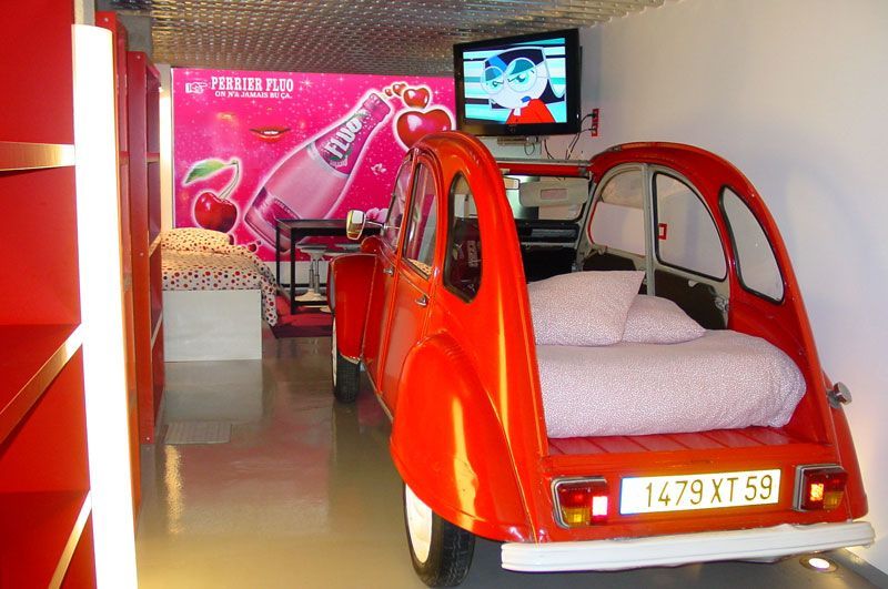 Dormir dans une 2CV