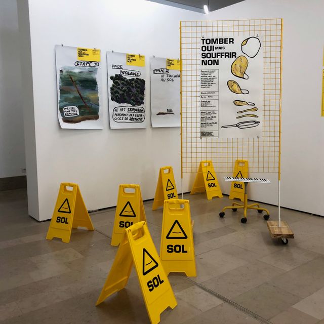 L'installation de Pauline Lecerf au Salon de Montrouge