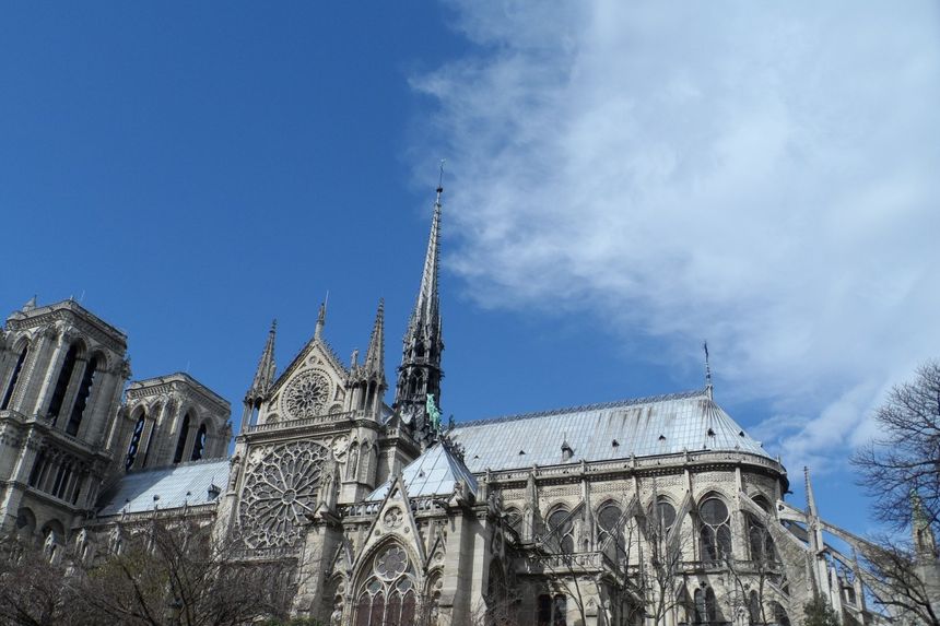 Notre-Dame de Paris et sa flèche