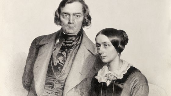 Robert et Clara Schumann par Hofelich ©Getty - Bettmann
