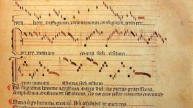 ‘’Mariam matrem virginem’’, une page du Livre Vermeil de Montserrat DP