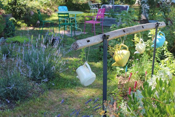 Un jardin thérapeutique est installé au sein des jardins de l'Humanité.