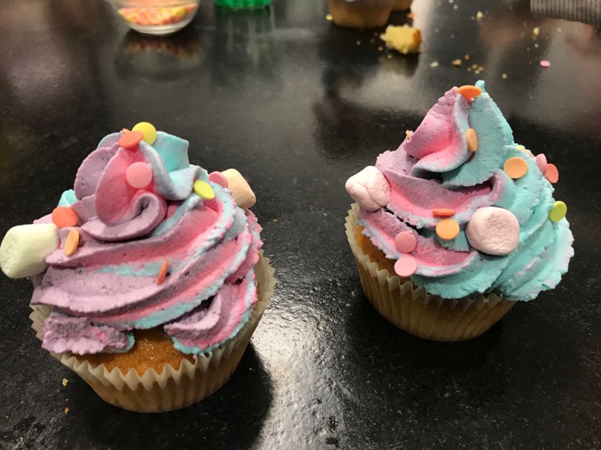 Cupcake Licorne by "Come and Cook"